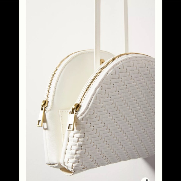 NWT Anthropologie Woven Crossbody Bag - Picture 3 of 3